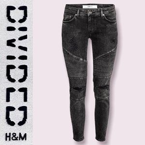 Biker Skinny Jeans ▪️ H&M